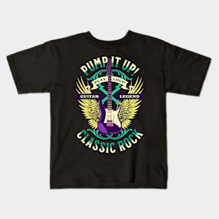 Pump It Up Classic Rock Kids T-Shirt